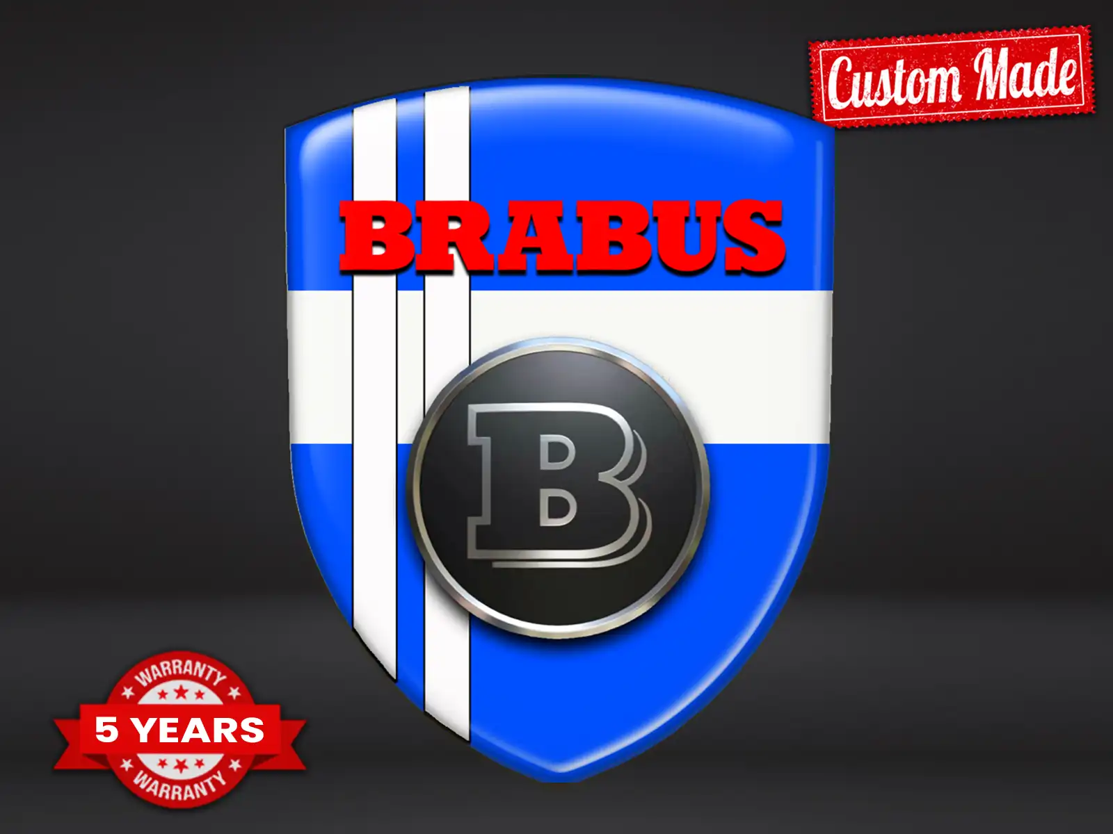 Brabus Stoßsticker Maßgefertigt Racing Robust Anpassbar